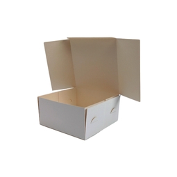 Cake Box White 8x8x4"