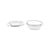 Oval Salad Container Clear 375CC