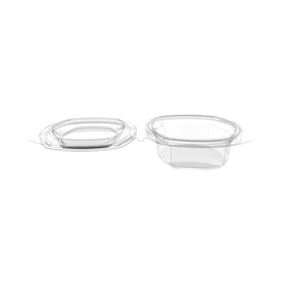 Oval Salad Container Clear 375CC