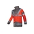 Skollfield Hi-Vis Rain Jacket Red and Grey Medium