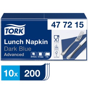Tork Lunch Napkin Dark Blue