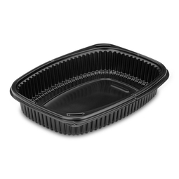 Cookipak Food Container Black 36OZ